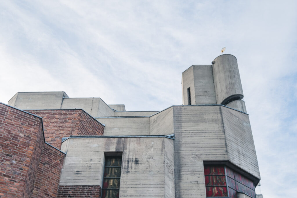 church cologne brutalist modernist architectur ©Sacha Jennis